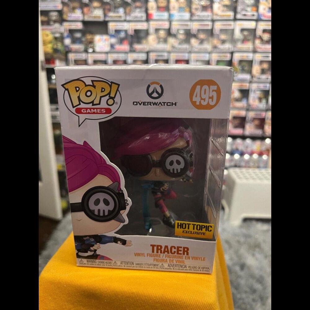 Funko Pop! Vinyl: Overwatch - Tracer (Punk) - Hot Topic (HT) (Exclusive)‎ #495